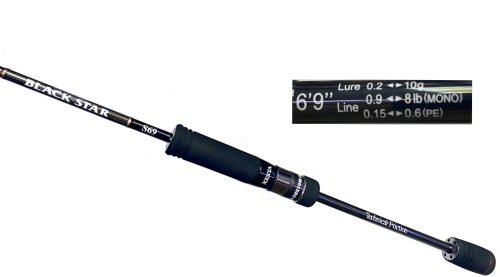 Спиннинговое удилище Xesta Black Star 2ND Generation S69